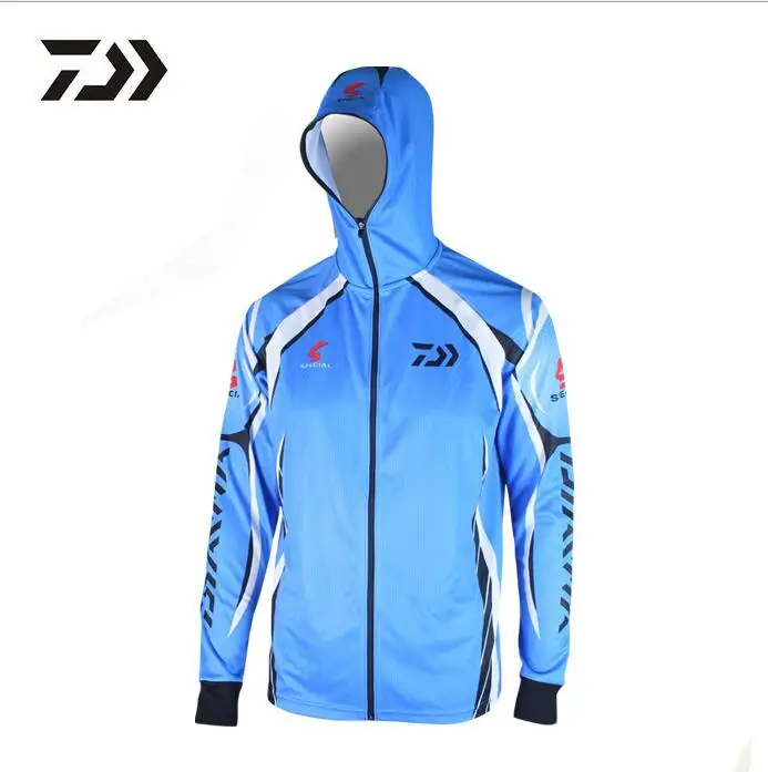 

2021 Daiwa Fsihing Shirts Anti-UV Jacket Fishing Clothes Coat Quick Dry Fishing Shirts Camisas Pesca Breathable Free Shpping