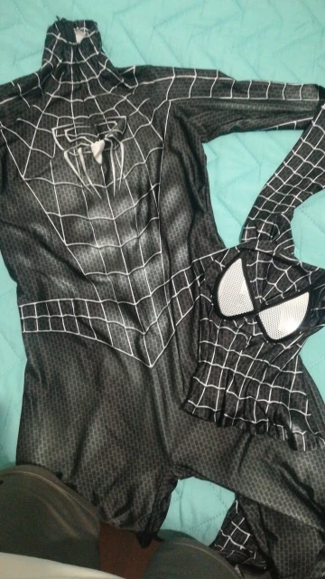 Новейший костюм на Хэллоуин Удивительные 3 черные колготки Веном для косплея