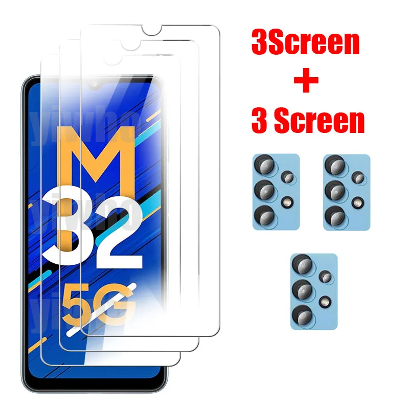 

Стекло для объектива камеры Samsung Galaxy M32, пленка из закаленного стекла для защиты экрана, защитная пленка M52 5G M62 M42 M22 M12 M02 M02s