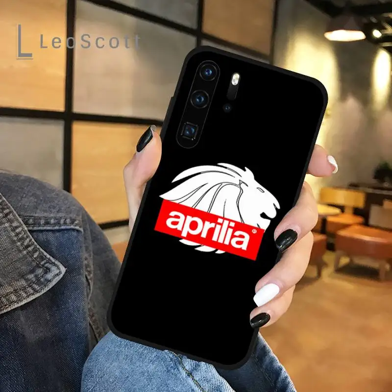 

Aprilia Racing Motorcycle Logo phone case for Huawei honor Mate P 9 10 20 30 40 Pro 10i 7 8 a x Lite nova 5t