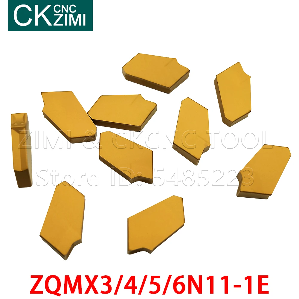 ZQMX3N11-1E ZQMX4N11-1E ZQMX5N11-1E ZQMX6N11-1E YBC251 YBG302 P3035 CNC Карбид Вставки инструментов для одиночного резания резальный лезвия инструмента.
