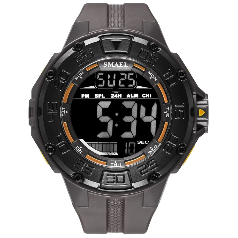 

Sports Chronograph Watch Multifunctional Waterproof Luminous Digital Display Men and Women Electronic Watch
