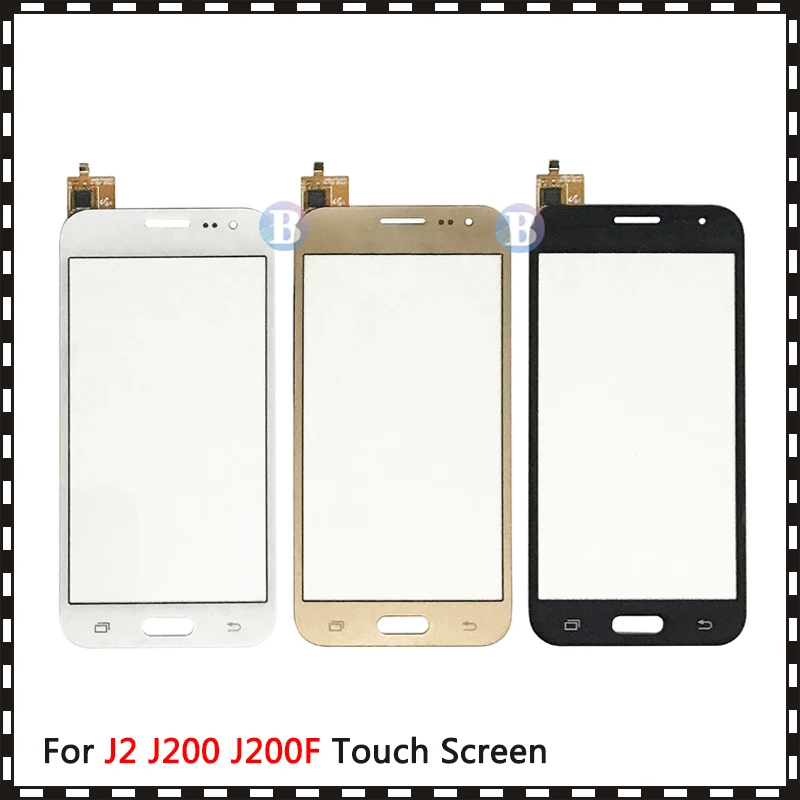 Высококачественный сенсорный экран 4 7 дюйма для Samsung Galaxy DUOS J2 2015 J200 J200F дигитайзер