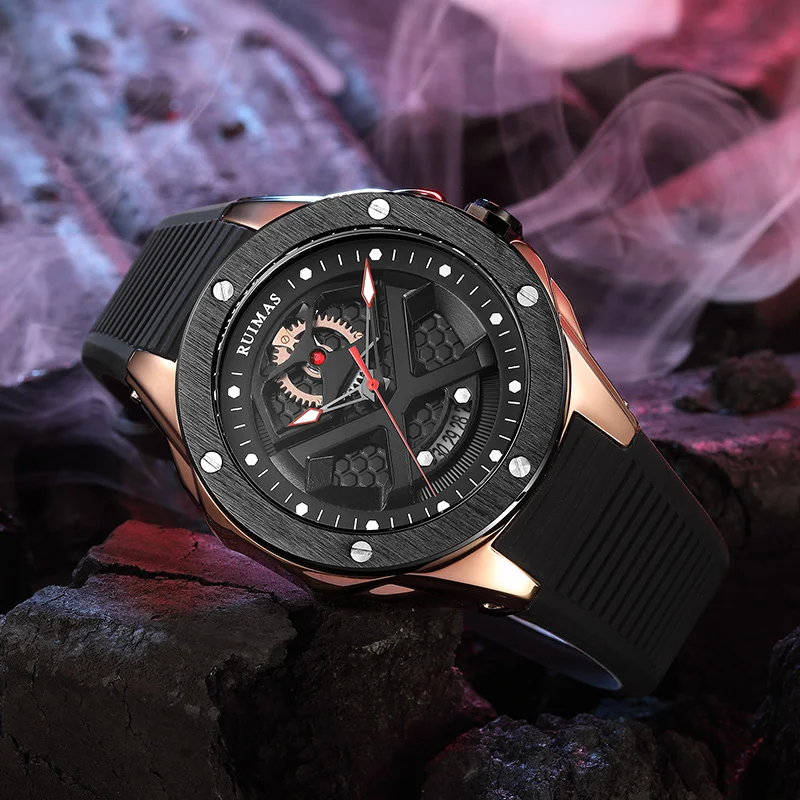 

BAOGELA Men Watches Luxury Top Brand Military Sport Wrist Watch for Man Waterproof Silicone Strap Watch Rose Gold Relogio Часы