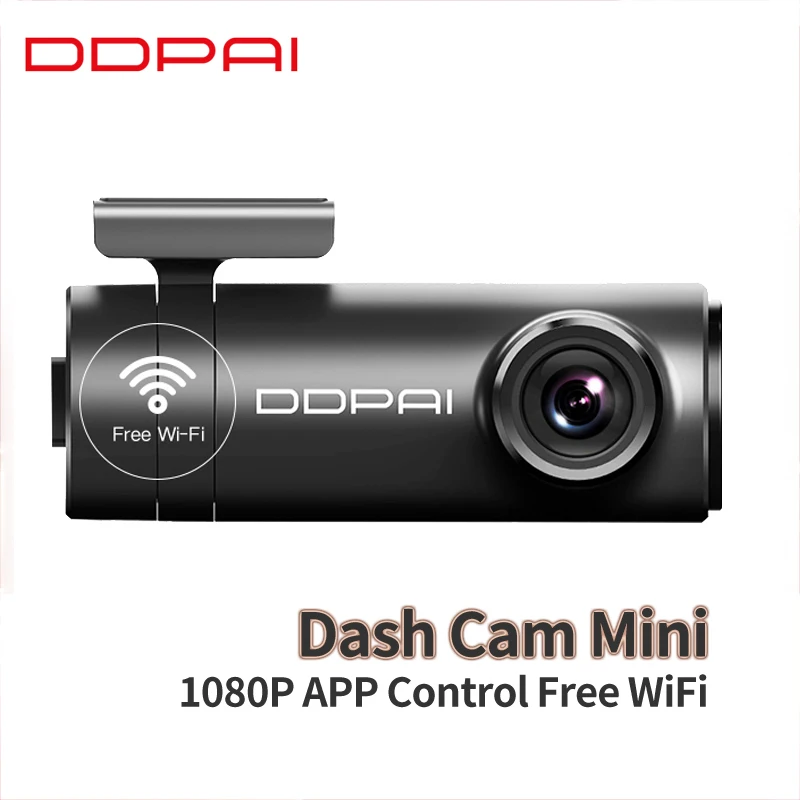 Глобальная версия Xiaomi Mijia мини DDPai мини английская DDPai Dash Cam камера Мини корпус интерфейс питания Передняя Задняя запись