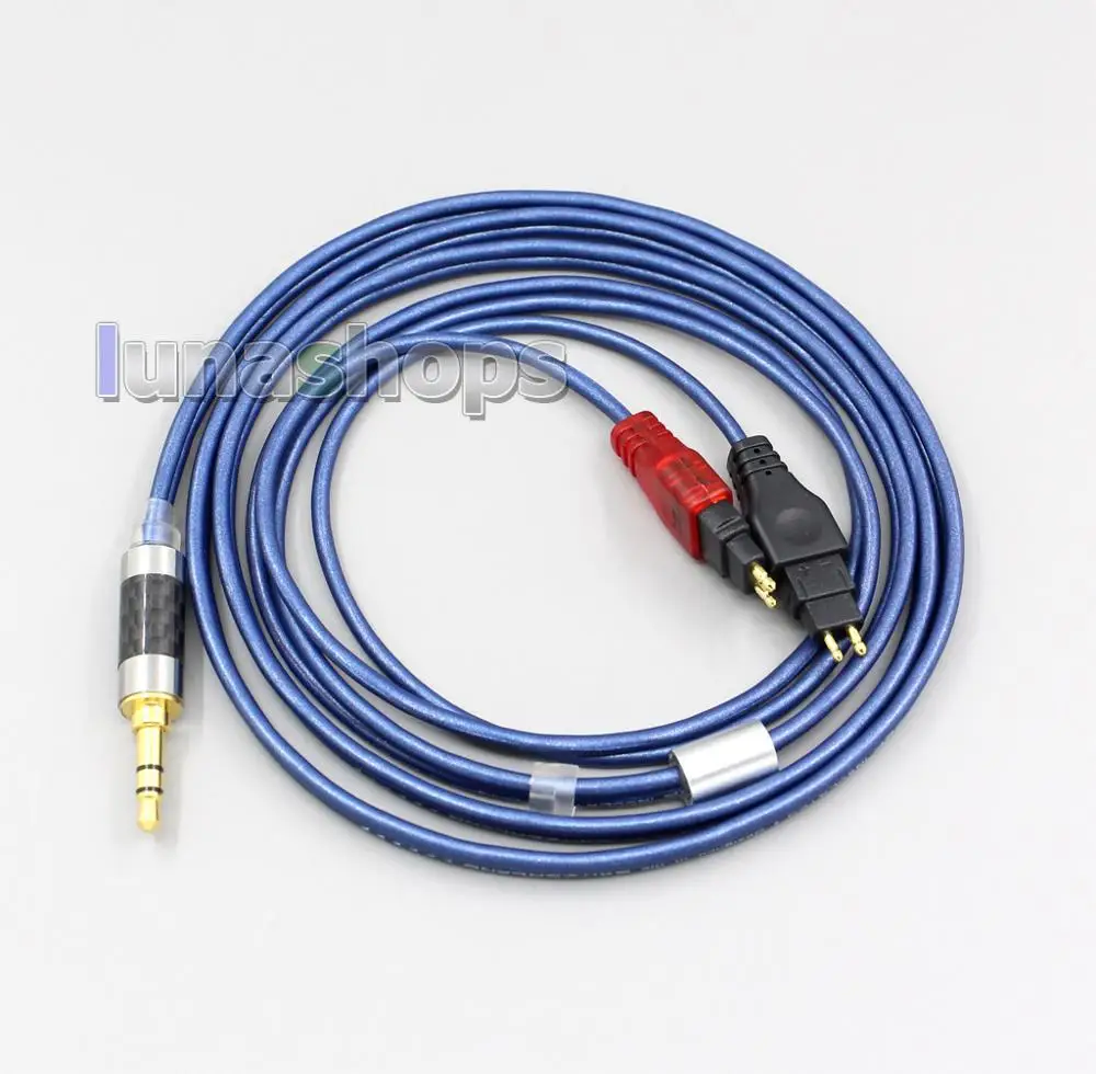 LN004891 наушники чистого серебра кабель+ PEP изолированный для Sennheiser hdxxx hd660s HD650 HD600 HD580 HD525 HD565 наушники