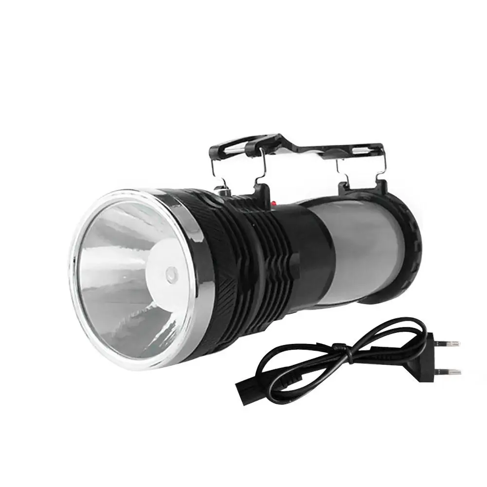 

Portable Solar-powered LED Flashlight Camping Tent Folding Light Outdoor Rechargeable Torch For Camping Hiking EU Plug