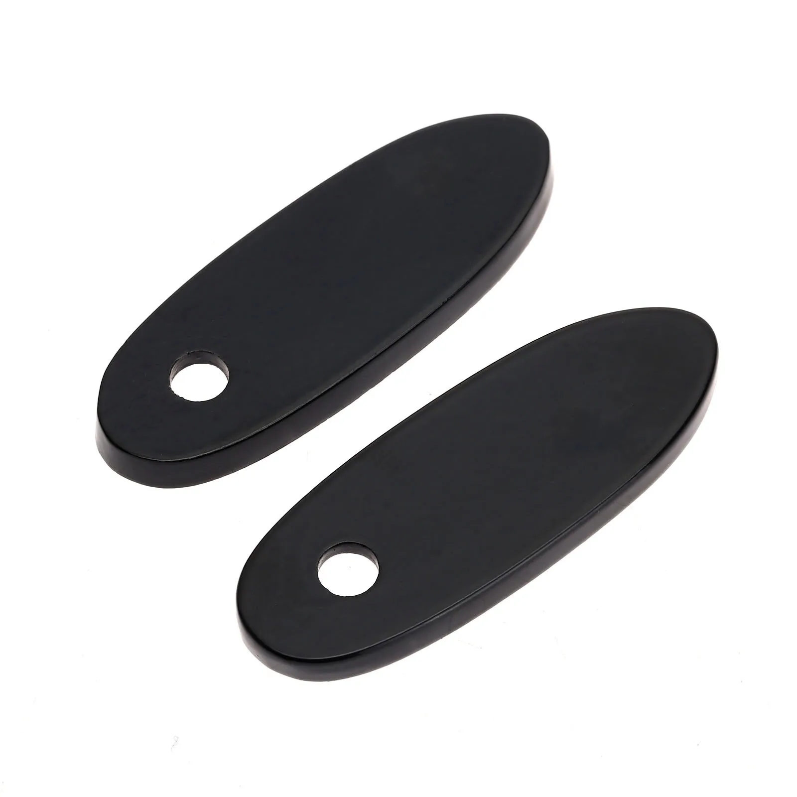 Мотоциклетные черные зеркальные блоки с открытой крышкой базовые пластины