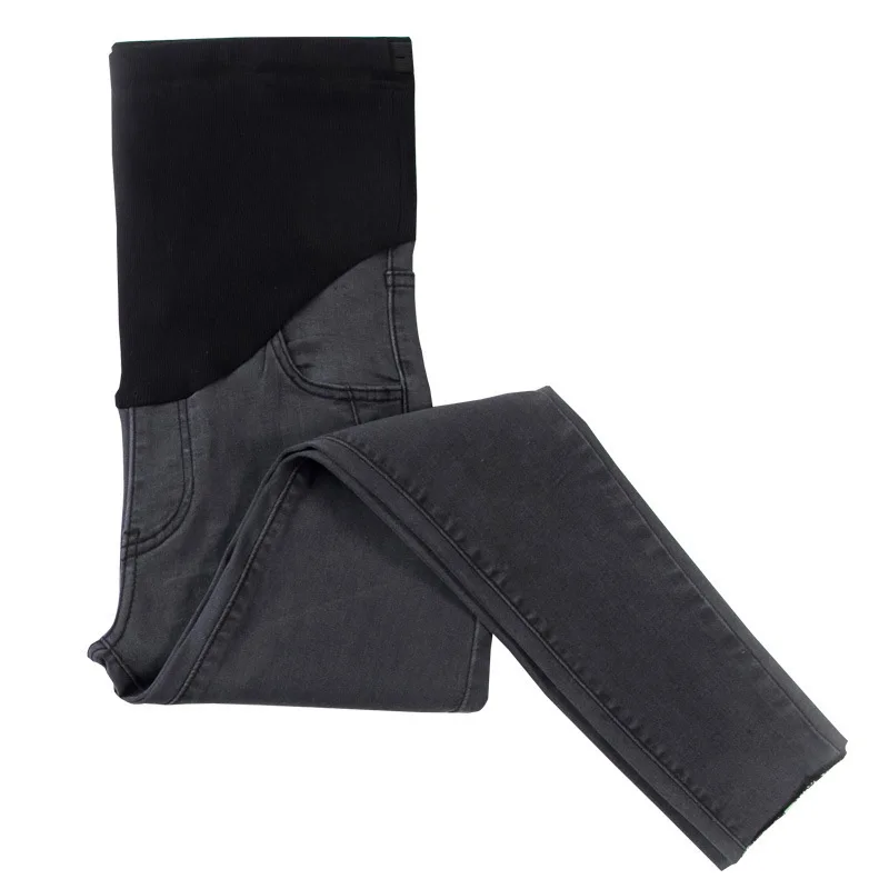 Женские джинсы для беременных Брюки осень 2019 эластичные брюки беременных|Штаны и