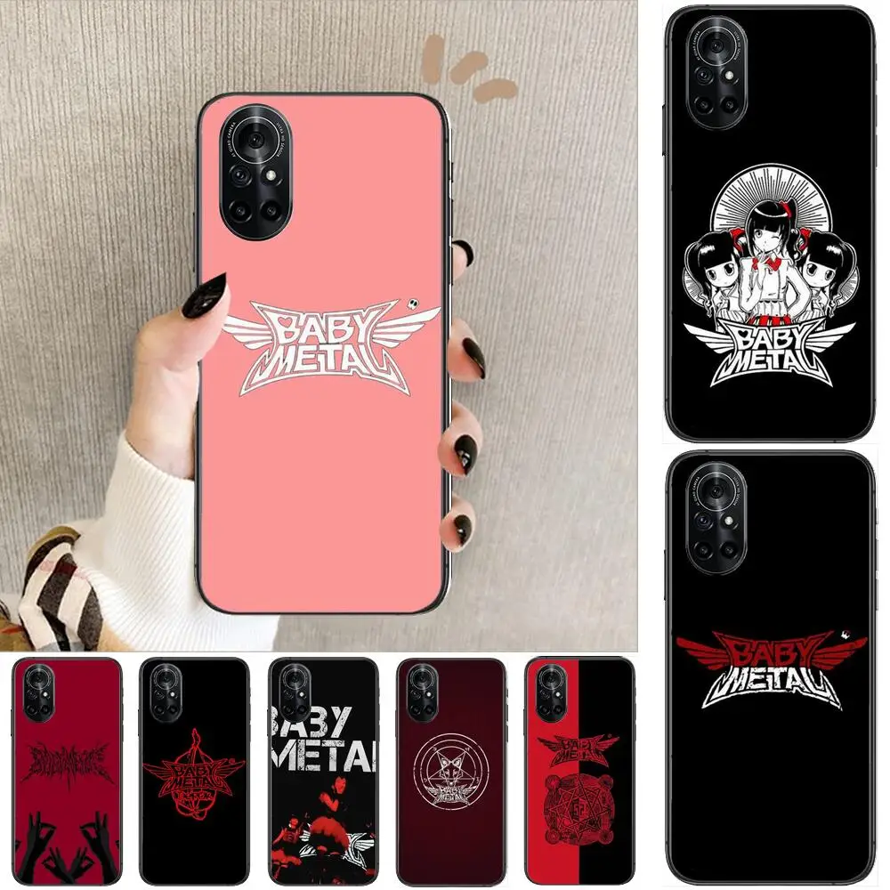 

Babymetal idol metal band Clear Phone Case For Huawei Honor 20 10 9 8A 7 5T X Pro Lite 5G Black Etui Coque Hoesjes Comic Fash