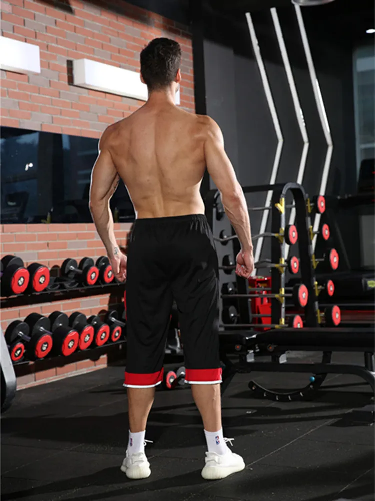 Тренажерные залы Фитнес Новый стиль шорты Для мужчин спортивные тенденции