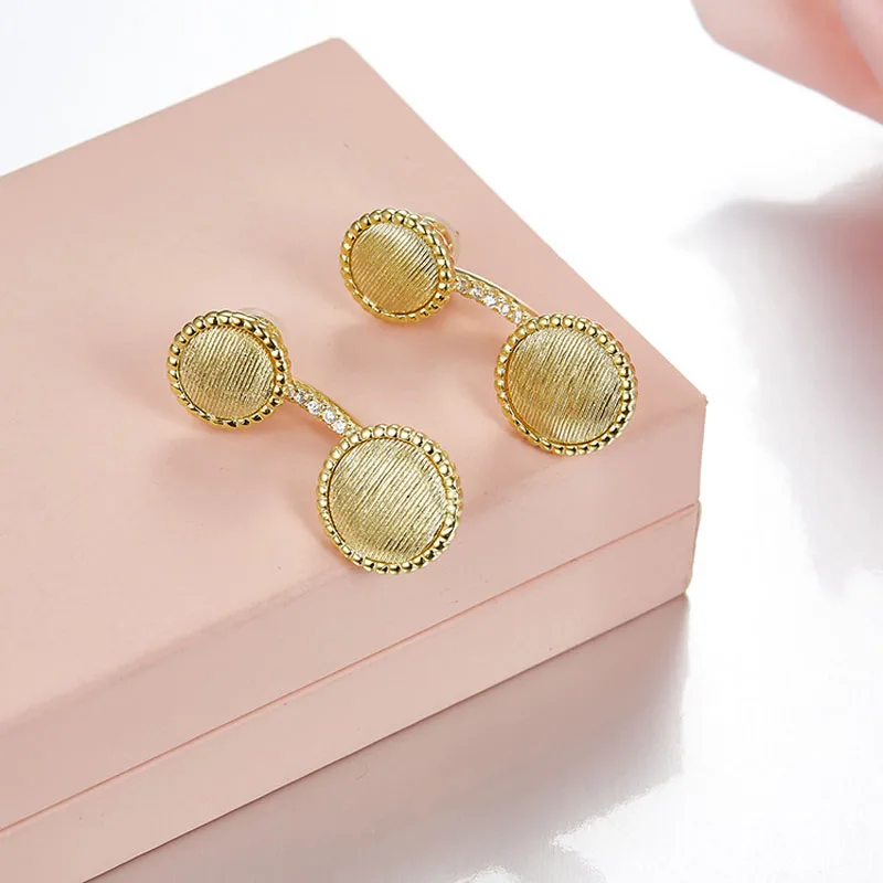 

Женские серьги из серебра 925 пробы, с инкрустацией из фианита