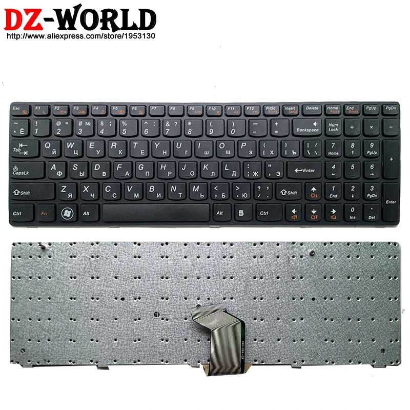 Русская новая клавиатура для Lenovo G580 Z580A G585 Z585 G590 N580 N581 N585 ноутбук Teclado | Компьютеры