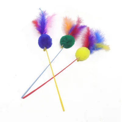 Игрушка для домашних животных кошек симпатичный дизайн Стик мыши пластиковая