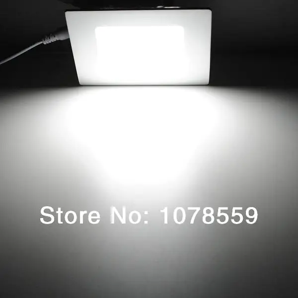 

6W AC 85-265V SMD 2835 LEDs Square Ceiling Panel Light LED Wall Recessed Down Lamp Bulb LED Aluminum alloy Downlight