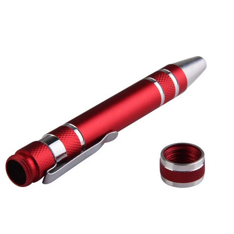 

8 In1 Multifunction Mini Aluminum Precision Pen Screw Driver Screwdriver Set Repair Tools Kit Cell Phone Hand Tool