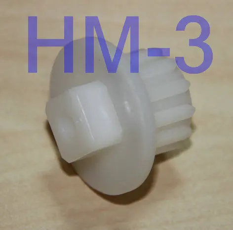 5 шт./лот бесплатная доставка запчасти для мясорубки пластиковая шестерня