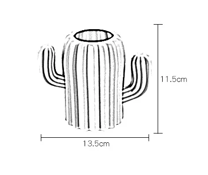 Пластиковая Цветочная ваза для украшения дома Европейский анти-керамический
