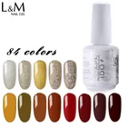 24 шт.партия 84 серия красочный лак для ногтей поставщик замочить от УФ led гель лак для ногтей УФ гель IDO бренд 15 мл