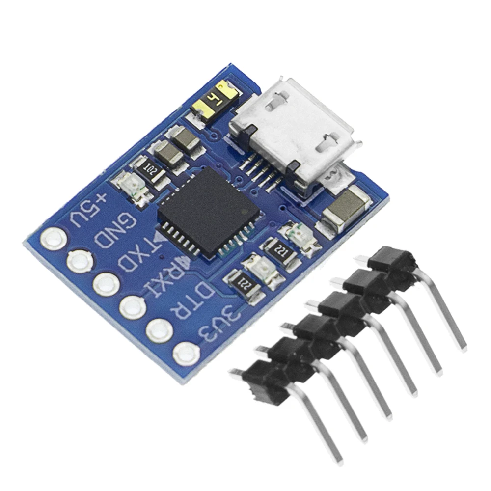 Последовательный преобразователь CJMCU CP2102 с MICRO USB на UART TTL 6-контактный замена FT232