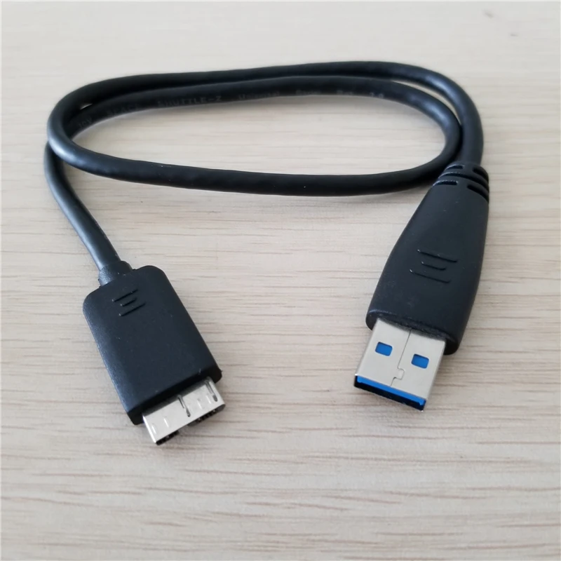 Новый 45 см usb 3 0 micro 10 pin кабель для передачи данных WD Hitachi Toshiba Seagate внешний жесткий