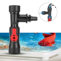 aquarium plastic fish tank water changer faucet type pump gravel clean changer water change pump cleaning tools