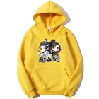 Модная весенняя женская толстовка с капюшоном Mo Dao Zu Shi толстовки аниме с длинными рукавами белые топы Харадзюку Мужская кавайная уличная одежда