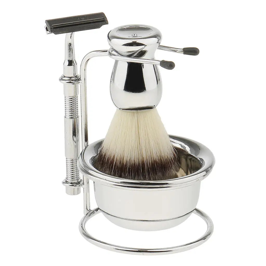 Bowl Safety Stand Men Facial Beard Cleaning