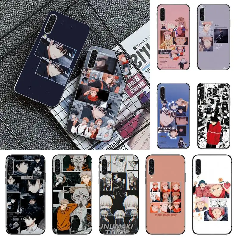 

Hot Anime Jujutsu Kaisen Gojo Satoru Phone Case For Samsung galaxy A S note 10 12 20 32 40 50 51 52 70 71 72 21 fe s ultra plus