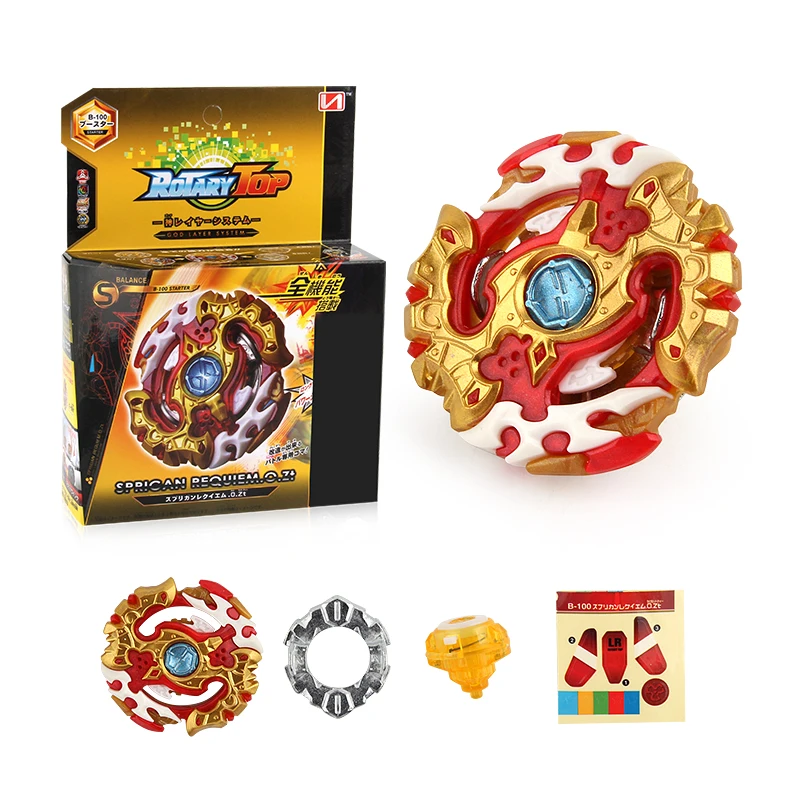 Оригинальный металлический мини набор Beyblades для сражений 4D детские игрушки
