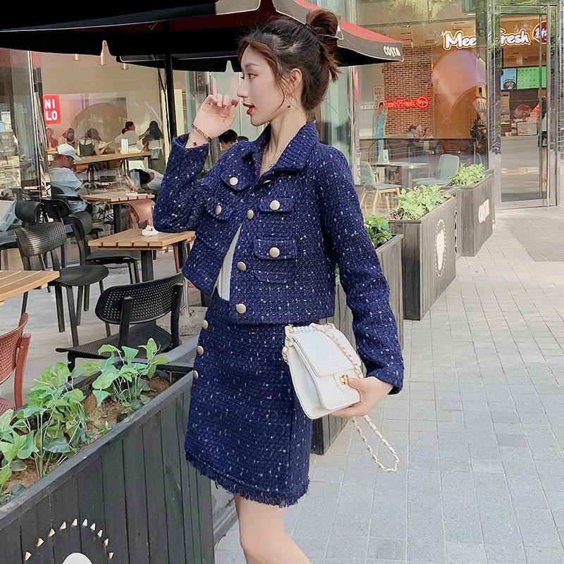 Взлетно посадочной полосы дизайнерские 2019 осенью и зимой Для женщин твид