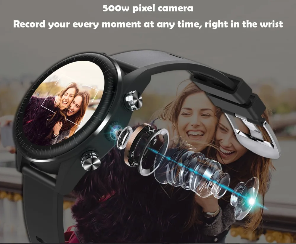 696 KC05 Новые 4G Смарт-часы для мужчин Android 7.1.1 5MP HD камера gps Smartwatch 610Mah заменить мужчин t ремешок водонепроницаемые часы 1GB+ 16GB