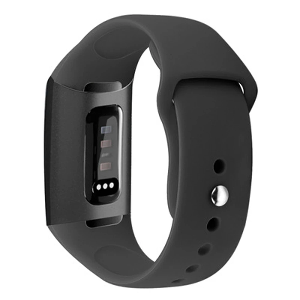 Спортивный силиконовый ремешок для fitbit charge 3 band Смарт-часы высокого качества сплошной цвет дышащий силиконовый браслет, наручный браслет blet