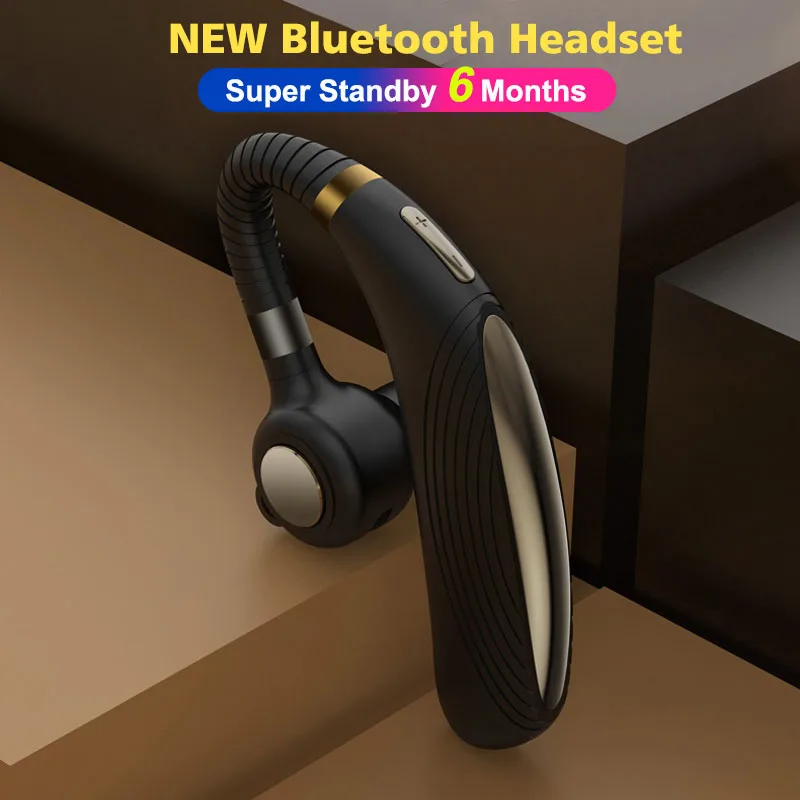 Спортивные Беспроводные игровые Bluetooth наушники для одного мини стерео бас