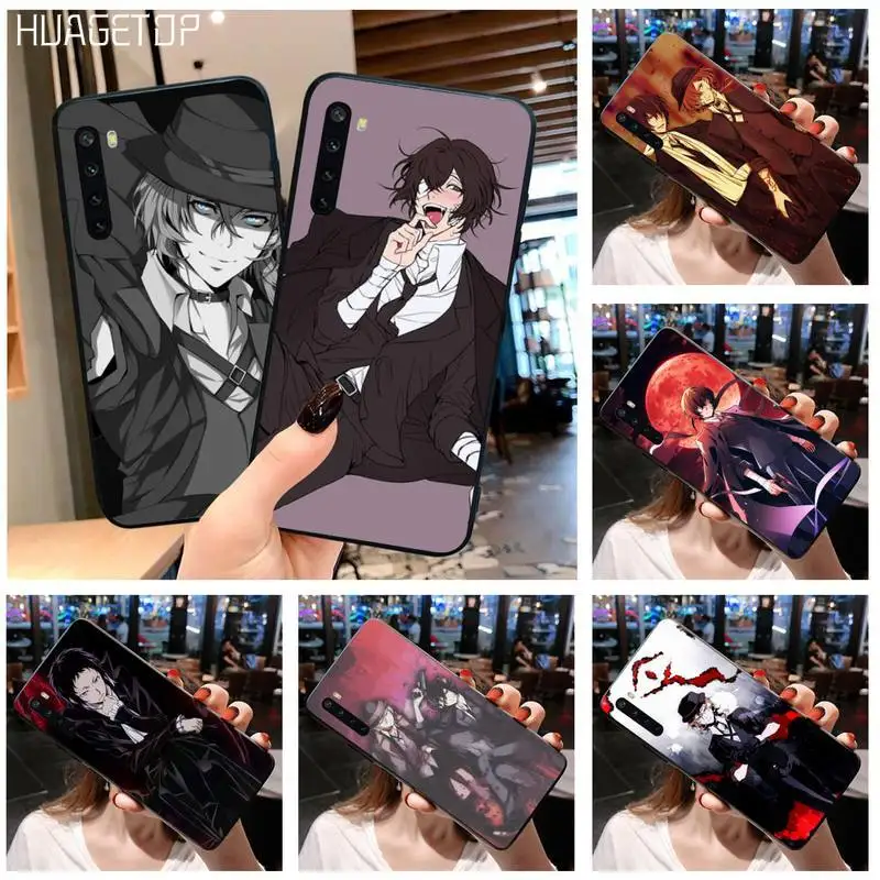 

HUAGETOP Bungo Stray Dog Anime Painted Phone Case For OPPO Realme 6 Pro Realme C3 5 Pro C2 RENO2-Z A11X