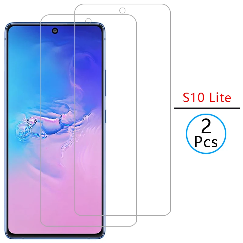 

protective glass for samsung s10 lite screen protector tempered glas on galaxy s10lite s 10 10s light film samsun samsumg galaxi