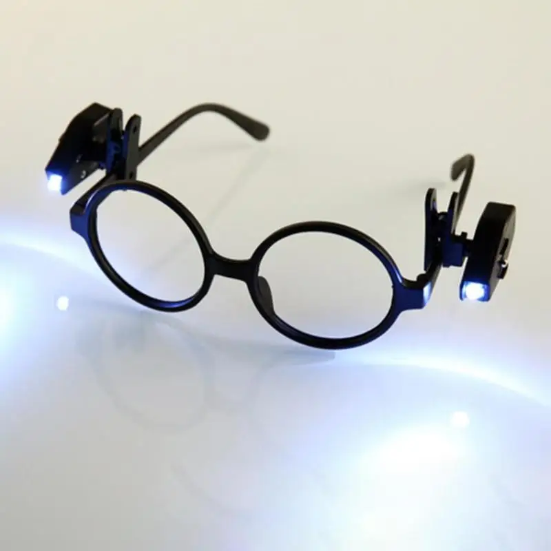 

1 шт. мини-фонарь с зажимом, Портативный Регулируемый гибкий светильник для чтения книг, вращающаяся на 360 градусов Лампа для очков