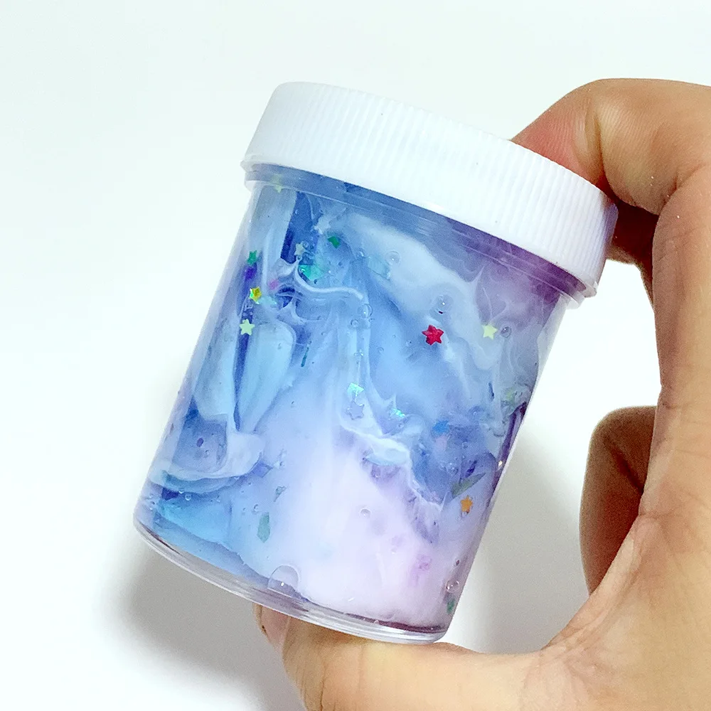 2019 детские игрушки Шарм Единорог слизь мягкая глина цвет блестящий паллет облака