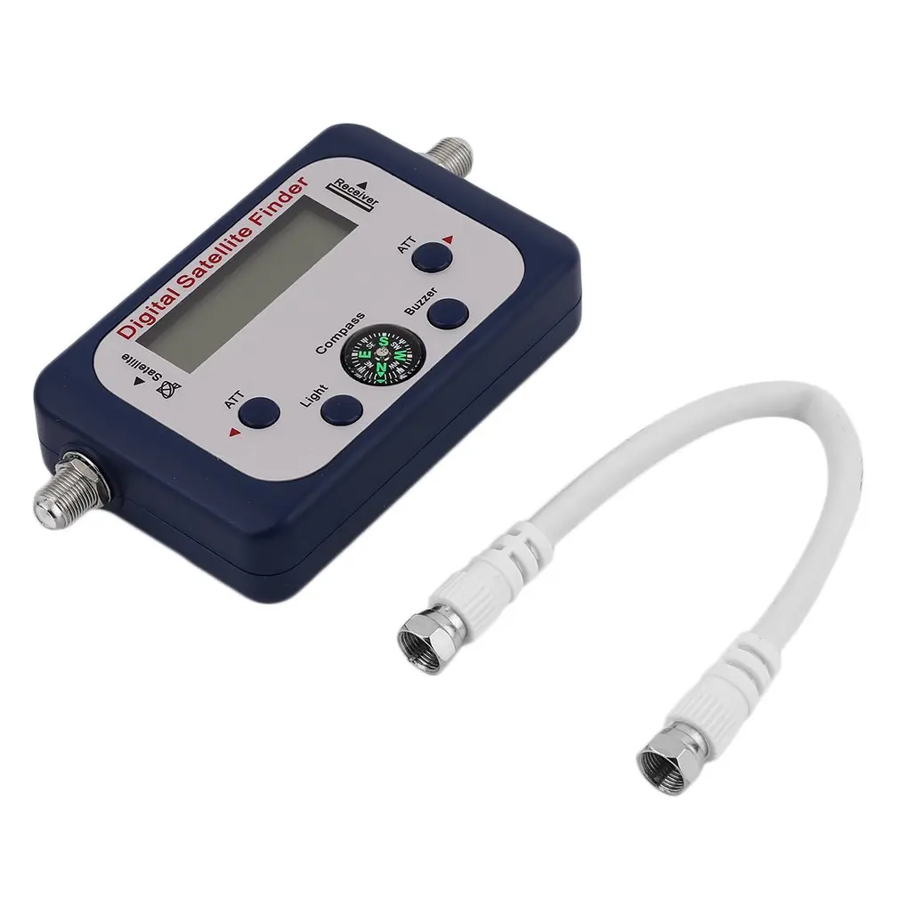 

Digital Satellite Finder SF-95DR Meter Satlink Receptor TV Signal Receiver Sat Decoder DVB-T2 Satfinder