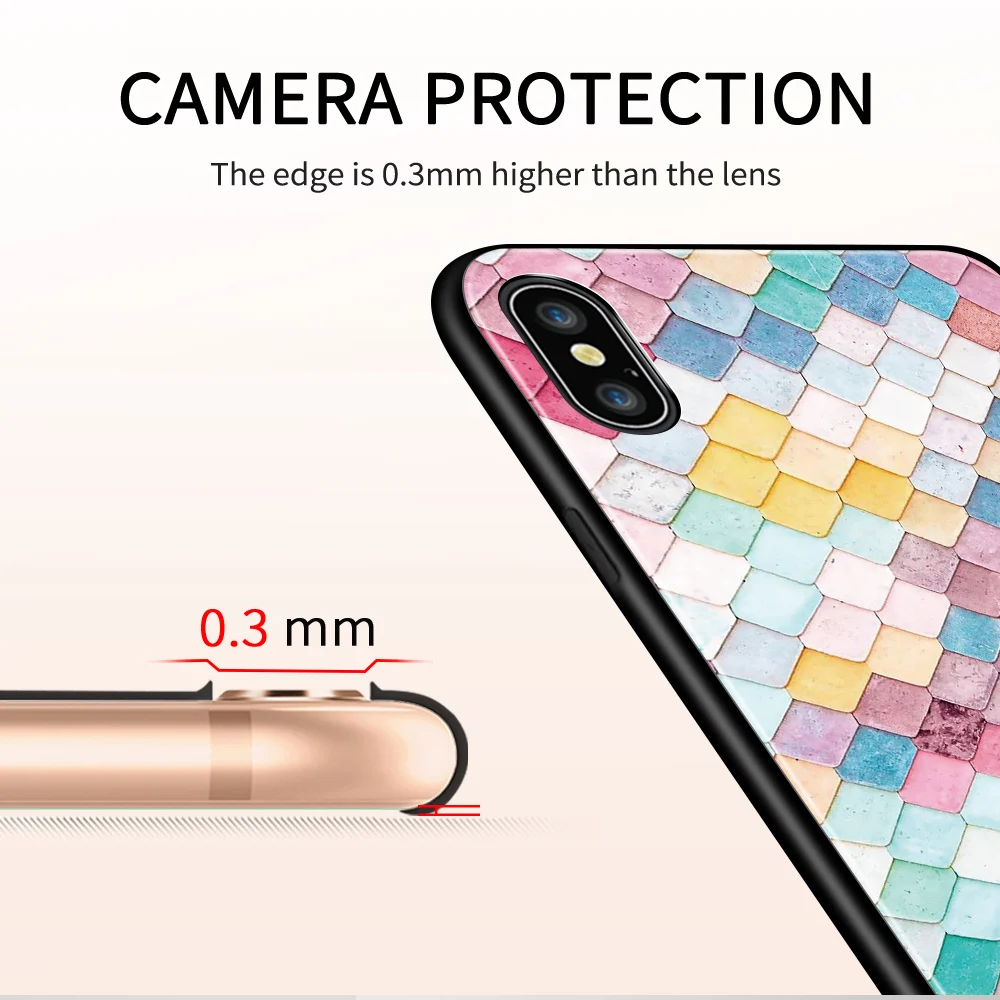 Модный стеклянный чехол с бриллиантовым принтом в стиле бохо для samsung Galaxy A6 A8 Plus A7
