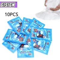 10pcs additives snow for slime magic fake instant snow make slime modeling clay cloud powder floam mud decorations toys