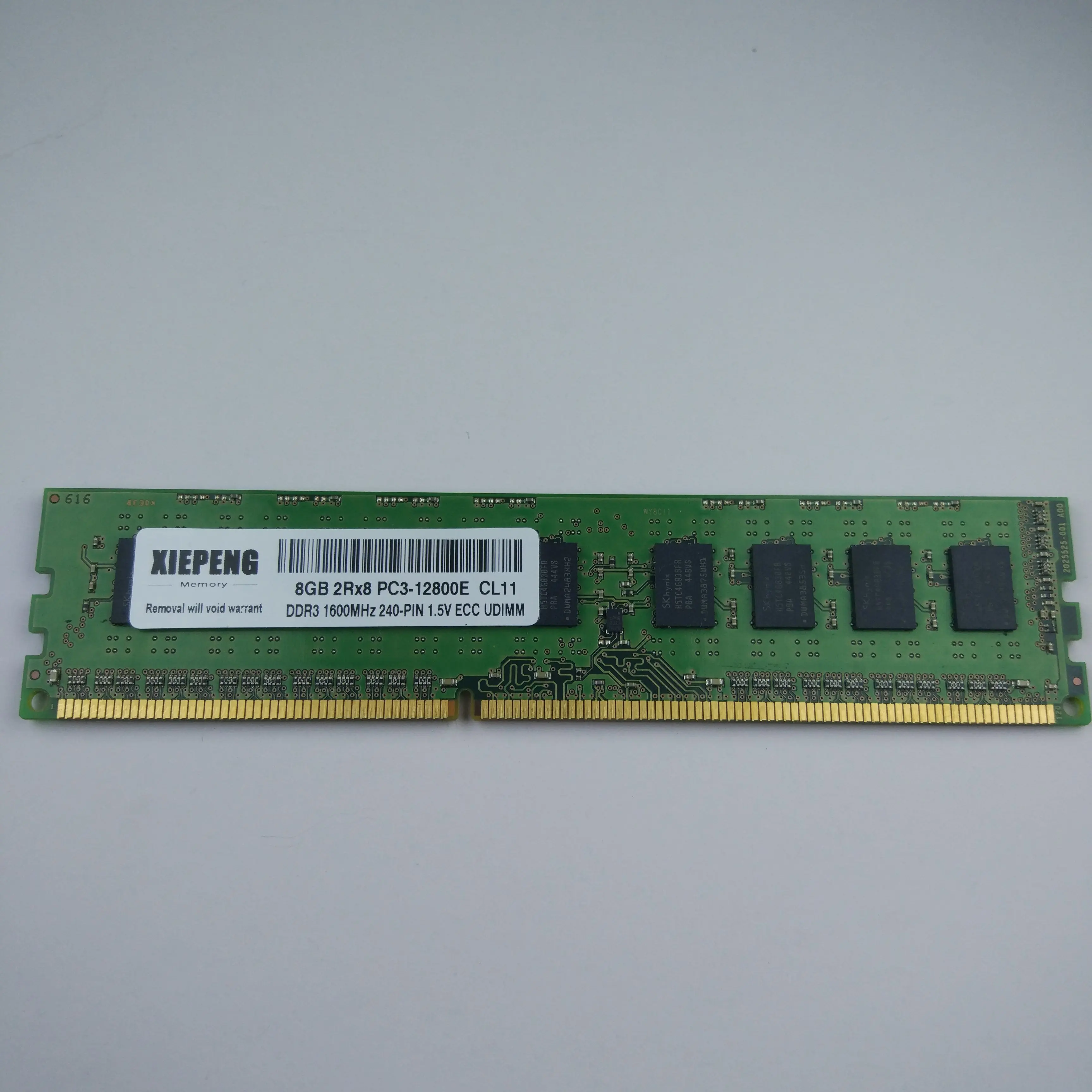 Для HP ProLiant ML10 v2 ML310e Gen8 v3 DL320e RAM 8GB 2Rx8 PC3L 12800 1600MHz ECC Небуферизованная ОЗУ 4G PC3 10600E DDR3