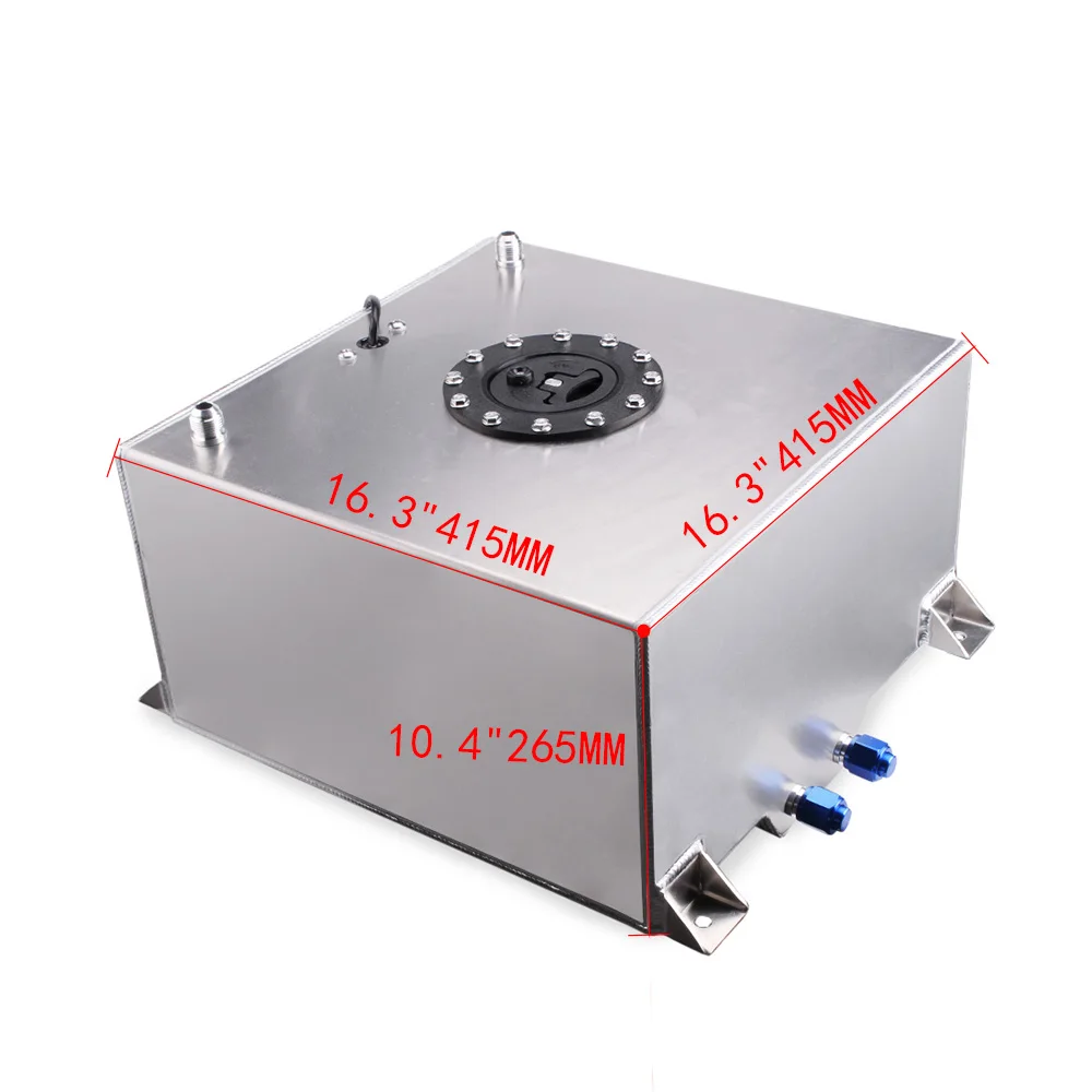 RASTP высококачественный 40л алюминиевый топливный бак с крышкой элемент датчиком