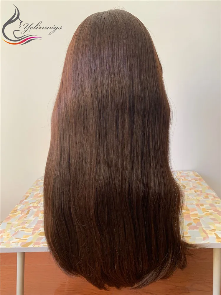 Yelin парик 100% европейские Виргинские Волосы Кружевной Топ еврейский Кошерный