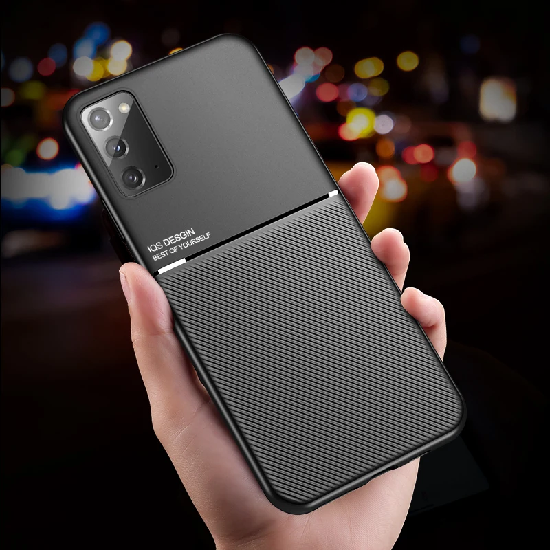 Magnetic Shockproof Case For Samsung Galaxy S8 S9 S10E Lite S20 S21 Plus Ultra Note 8 9 10 20 Plus Cover Luxury Hard Matte Capa