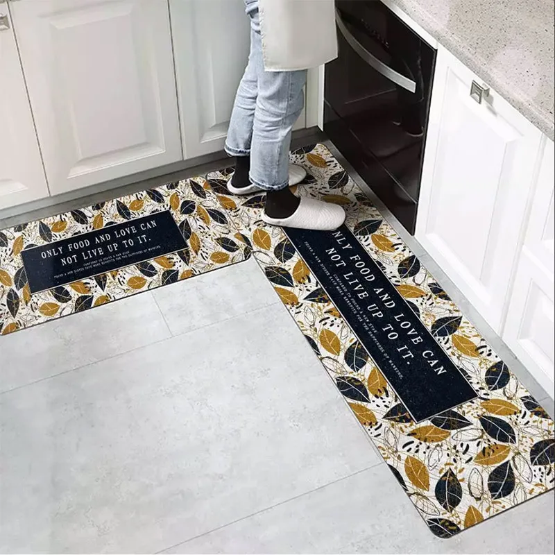

Fashionable Simple Nordic Style Kitchen Floor Mat Household Carpet Long Strip Door Mat Modern Home Decor