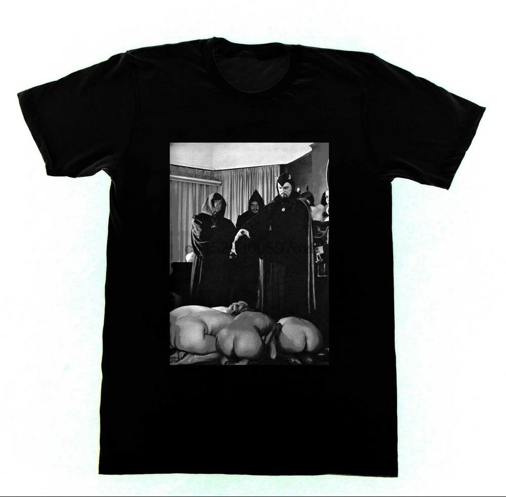 Антон ЛаВей ритуальная футболка 22 футболки Церковь Сатаны пентаграмма Love You To -