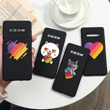 Cute Cat LiKee Love Heart чехол Fundas для Samsung Galaxy J2 J3 J5 J7 Prime A5 A7 2016 2017 J8 J4 J6 A6 Plus A8