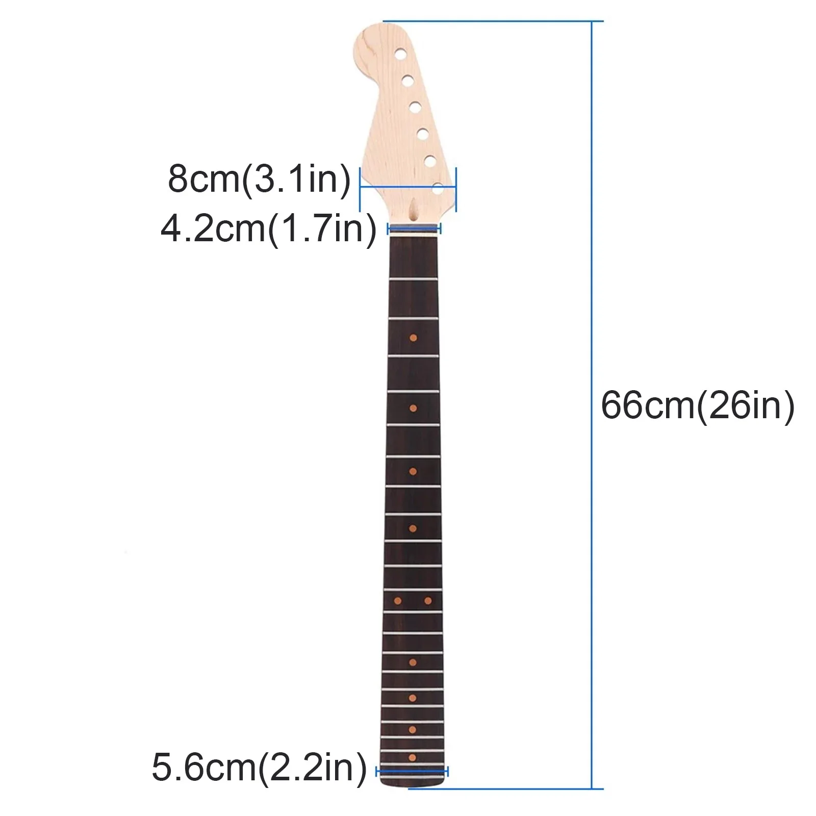 

Guitar Neck Guitar Replacement Guitar Maple Guitar Replacement Parts Rosewood Guitar Neck Parts Left Hand User C-shape Fretboard