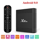 X96 Air Smart TV Box Android 9,0 Amlogic S905X3 4 ГБ 32 ГБ 64 Гб 4K 8K 24fps mini Android Box Netflix X96Air телеприставка 5 шт.лот